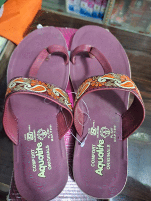 Aqualite Comfort Originals Women's Sandal — Floral Embroidered Edition